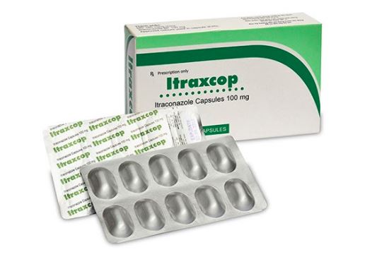 Thuốc uống trị hắc lào Itraxcop